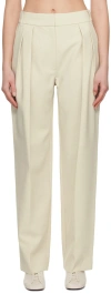 Camilla And Marc Womens White Oak Bristol Wide-leg High-rise Stretch-woven Trousers In White Oak