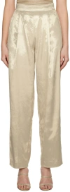Camilla And Marc Off-white Carmon Trousers In Mercury