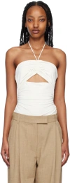 Camilla And Marc Off-white Granada Bodysuit In Cream