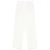 Camilla And Marc Belt-loop Casual Pants In White