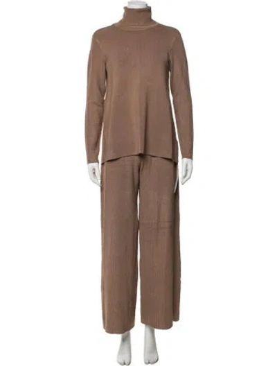 Pre-owned Camilla And Marc Pantsuit In Brown