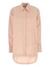 Camilla And Marc Pastel Pink Poplin Porte Oversize Shirt