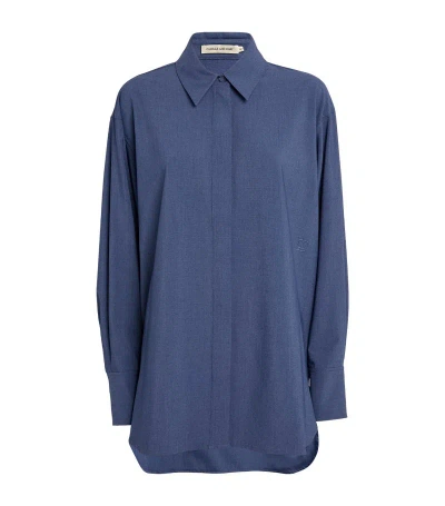 Camilla And Marc Relaxed Haze Shirt In Blue