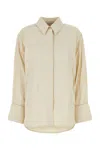 Camilla And Marc Sand Cotton And Polyester Cipher Oversize Shirt