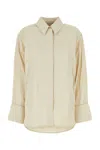 Camilla And Marc Sand Cotton And Polyester Cipher Oversize Shirt