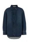 Camilla And Marc Denim Kalen Oversize Shirt In Blue