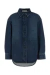Camilla And Marc Denim Kalen Oversize Shirt In Blue