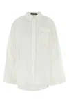 Camilla And Marc White Poplin Winslow Oversize Shirt In White