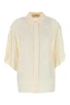 Camilla And Marc Camicia Ottilie In Viscosa Avorio  Donna In White