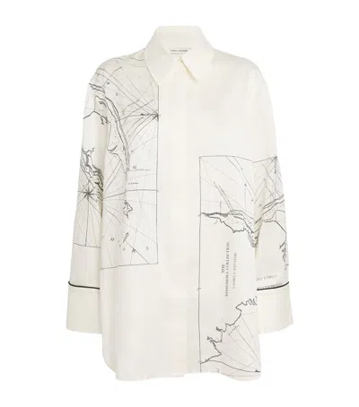 Camilla And Marc Silk-cotton Laguna Shirt In Ivory