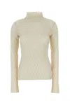 Camilla And Marc Ivory Stretch Polyester Sissil Top