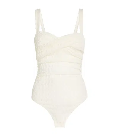 Camilla And Marc Sleeveless Davana Bodysuit In Ivory