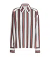 Camilla And Marc Stripe Gaia Shirt In Multi