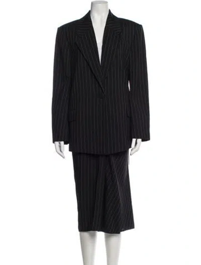 Pre-owned Camilla And Marc Striped Set W/ Tags In Black