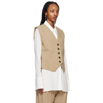Camilla And Marc Tan Fernando Vest In Neutral
