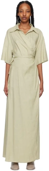 Camilla And Marc Taupe Sevilla Shirt Midi Dress In Oregano