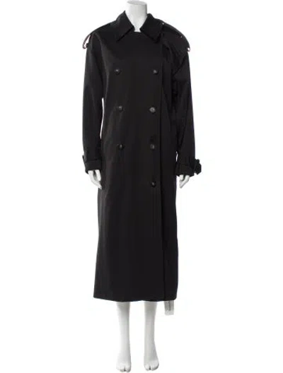 Pre-owned Camilla And Marc Trench Coat In Gray