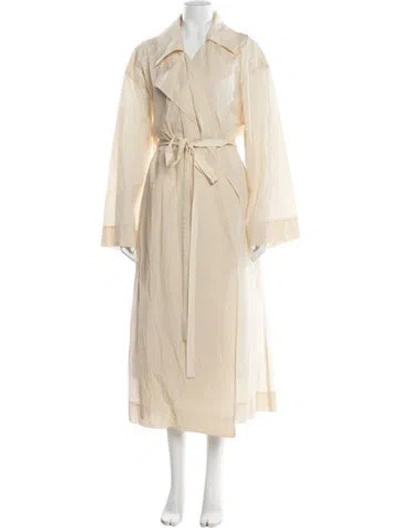 Pre-owned Camilla And Marc Trench Coat In Neutral