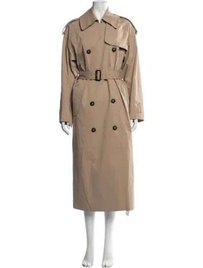 Pre-owned Camilla And Marc Trench Coat In Neutrals