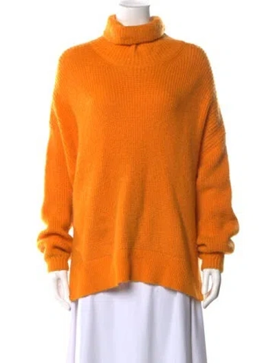 Pre-owned Camilla And Marc Turtleneck Sweater In Orange