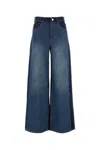 Camilla And Marc Two-tone Denim Palma Wide-leg Jeans
