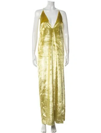 Pre-owned Camilla And Marc V-neck Long Dress W/ Tags In Multi