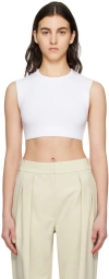 Camilla And Marc White Aspen Tank Top In White