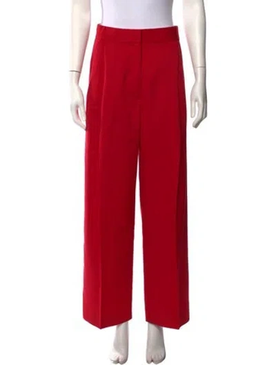 Pre-owned Camilla And Marc Wide Leg Pants In Red