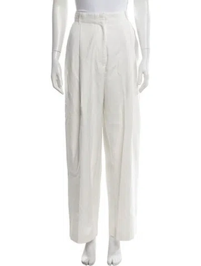 Pre-owned Camilla And Marc Wide Leg Pants In White