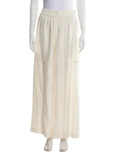 Pre-owned Camilla And Marc Wide Leg Pants In White