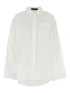 Camilla And Marc White Poplin Winslow Oversize Shirt In White