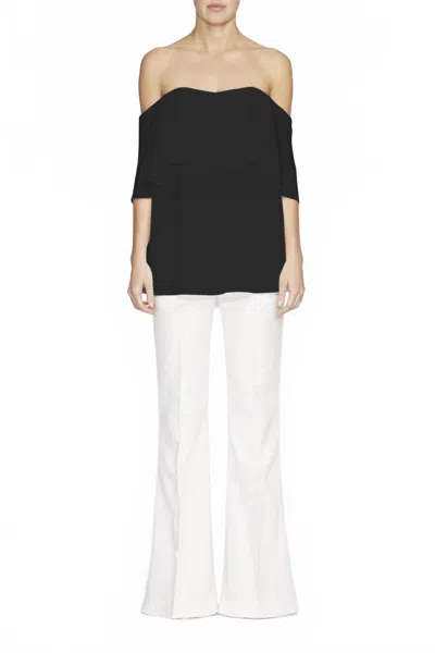 Camilla And Marc Women's Verbena Off The Shoulder Top In Jet Black