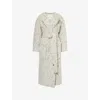 Camilla And Marc Womens  Cupola Belted Knitted Coat