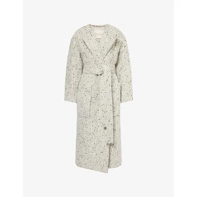 Camilla And Marc Womens  Cupola Belted Knitted Coat