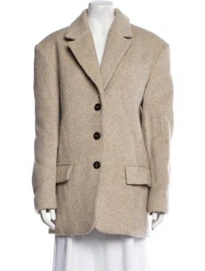 Pre-owned Camilla And Marc Wool Blazer In Neutral