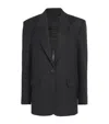 Camilla And Marc Wool-blend Edie Blazer In Black