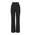 Camilla And Marc Wool-blend Edie Flare Trousers In Black