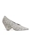 Camilla And Marc Wool Bouclé Rhys Pumps 80