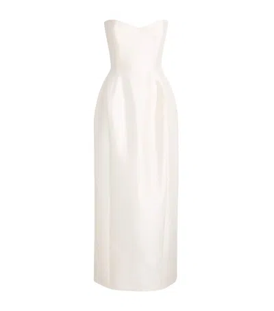 Camilla And Marc Wool-silk Sona Maxi Dress In White