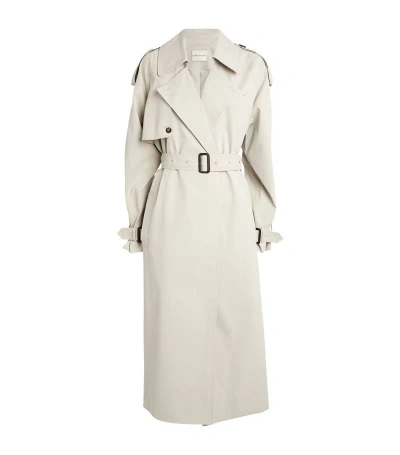 Camilla And Marc Wyatt Trench Coat In White