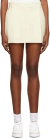 Camilla And Marc Yellow Santiago Mini Skirt In Lemon Sorbet