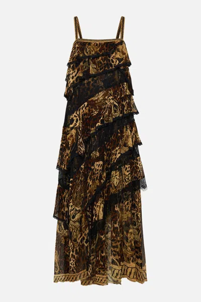 Camilla Asymmetric Spliced Lace Dress Era Of Empires