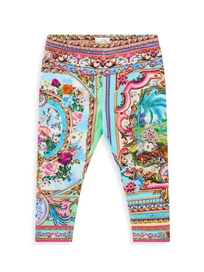 Camilla Baby Girl's Spirit Of Santa Maria Printed Leggings In Multi
