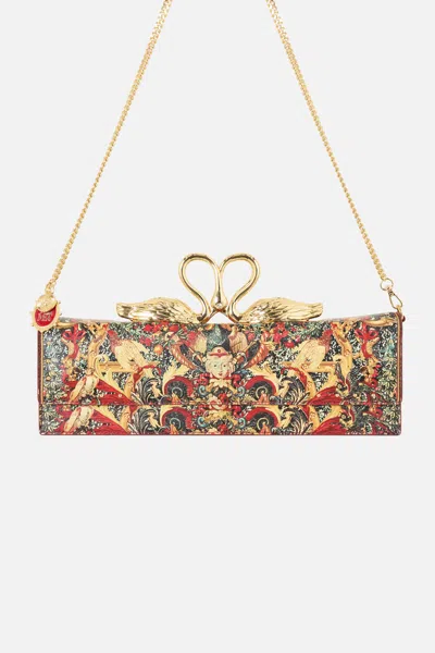 Camilla Baguette Clutch Meet Me At The Met In Orange