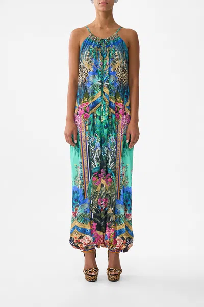 Camilla Balloon Jumpsuit Animal Alchemy In Multi