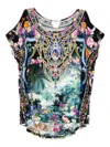 Camilla Basked In Baroque T-shirt In Multi