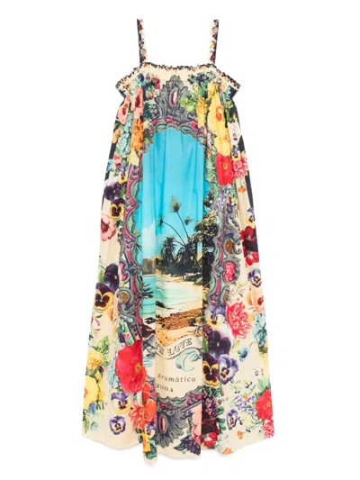 Camilla Bathing Bombshell Dress In Blue