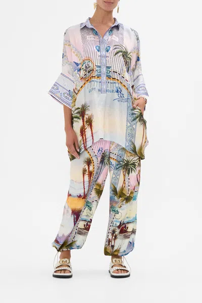Camilla Batwing Shirt Call Me In Cairo In Neutral