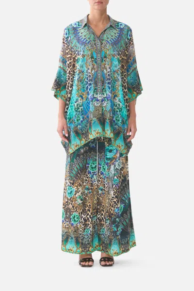 Camilla Batwing Shirt Flamenco Euphoria In Multi