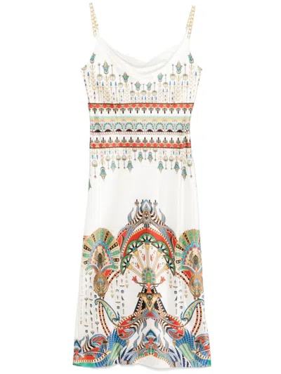 CAMILLA BIAS SLIP MAXI DRESS